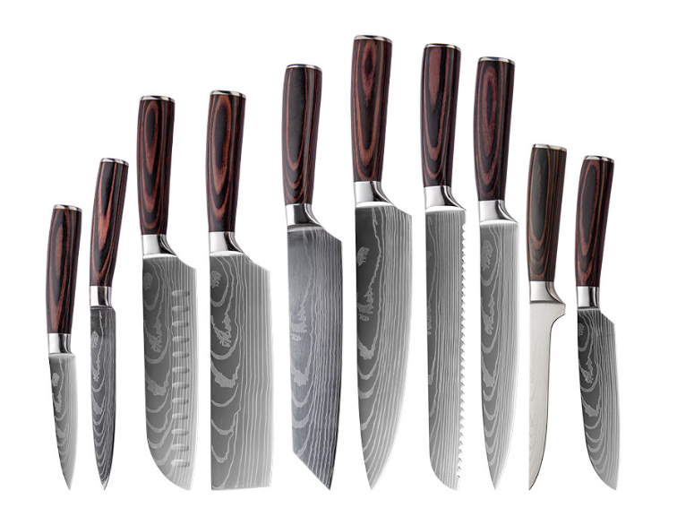 Laser tattoo combinationknife set of 10 pieces