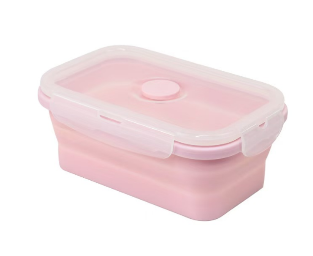 Silicone food storage container
