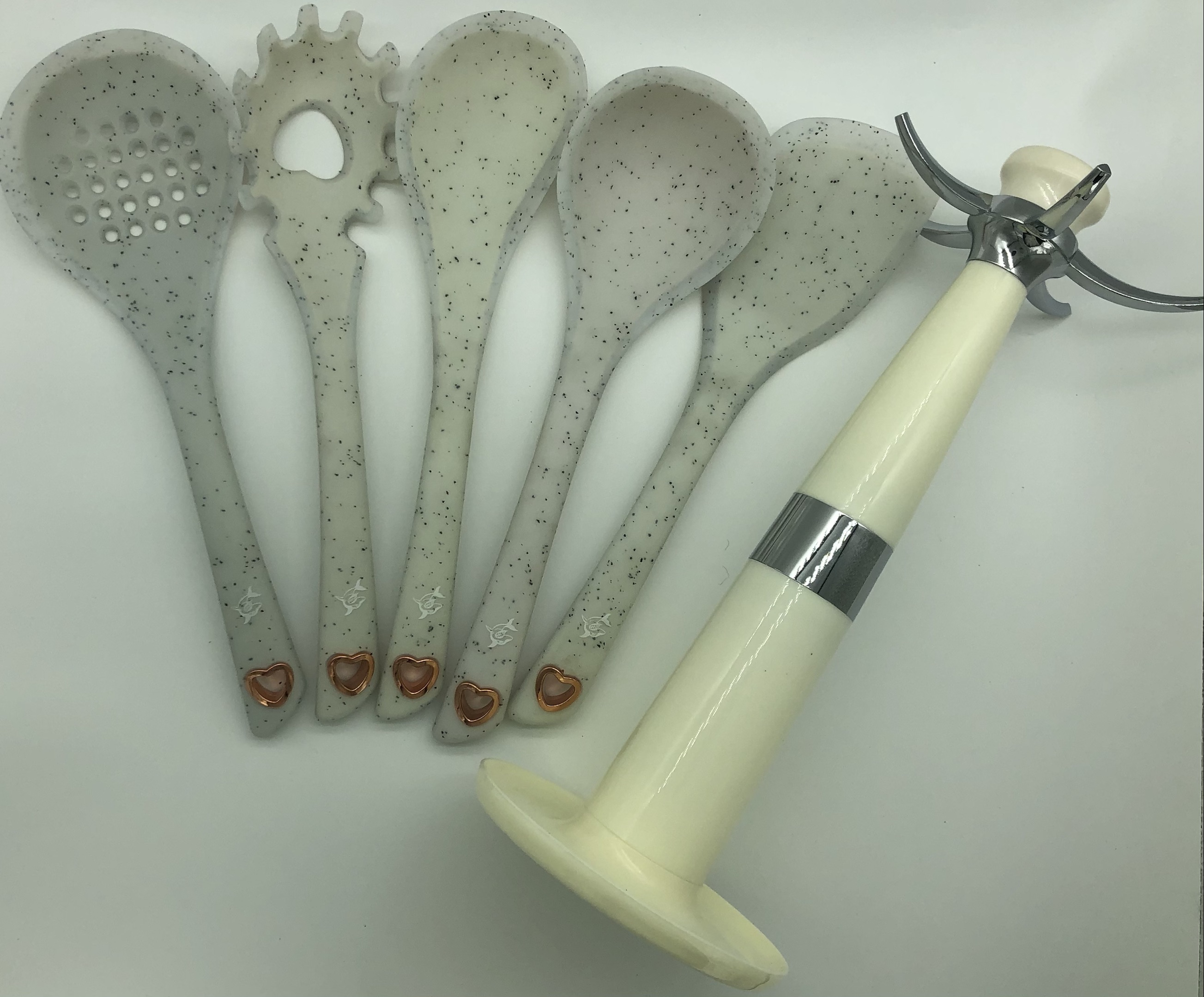 6-pieces silicone utensil set