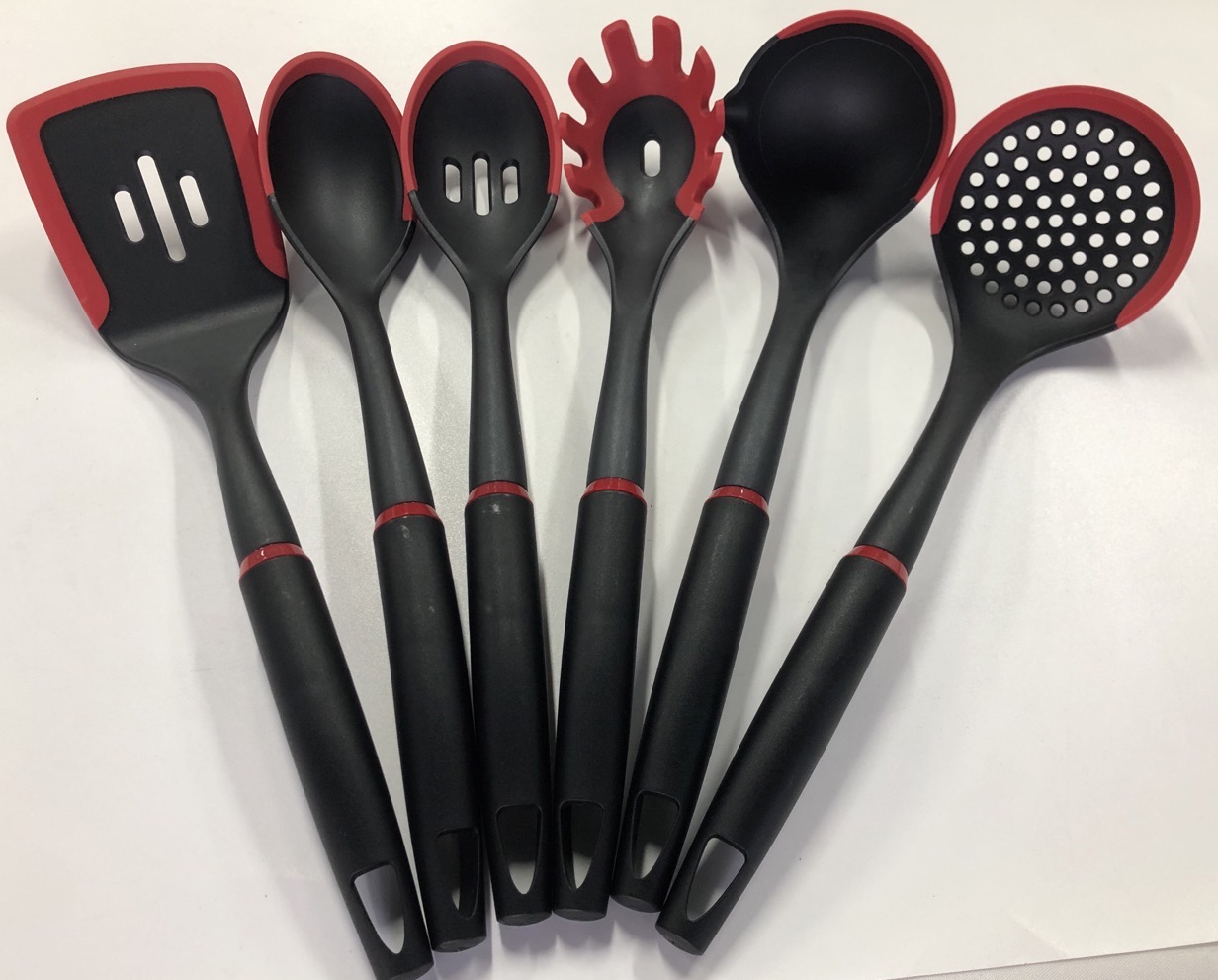 6-pieces nylon utensil set