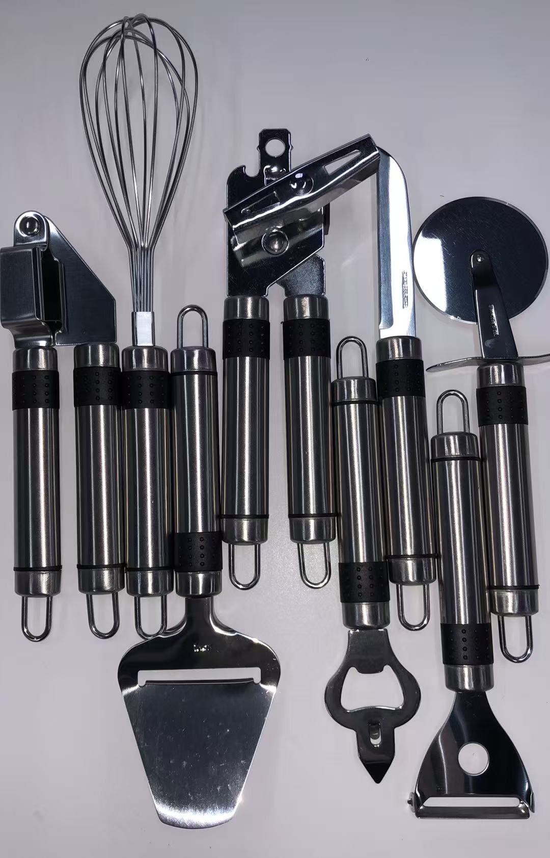 8-pieces stainless steel kitchen utensil set