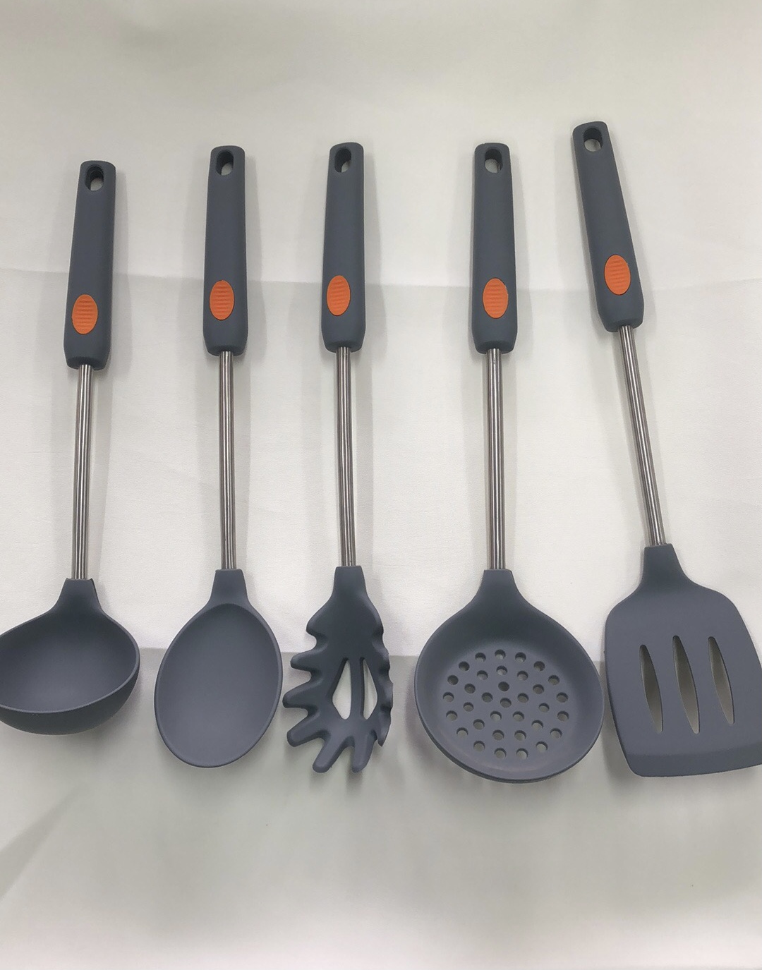 5-pieces silicone utensil set