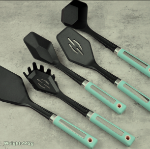 5-pieces nylon utensil set