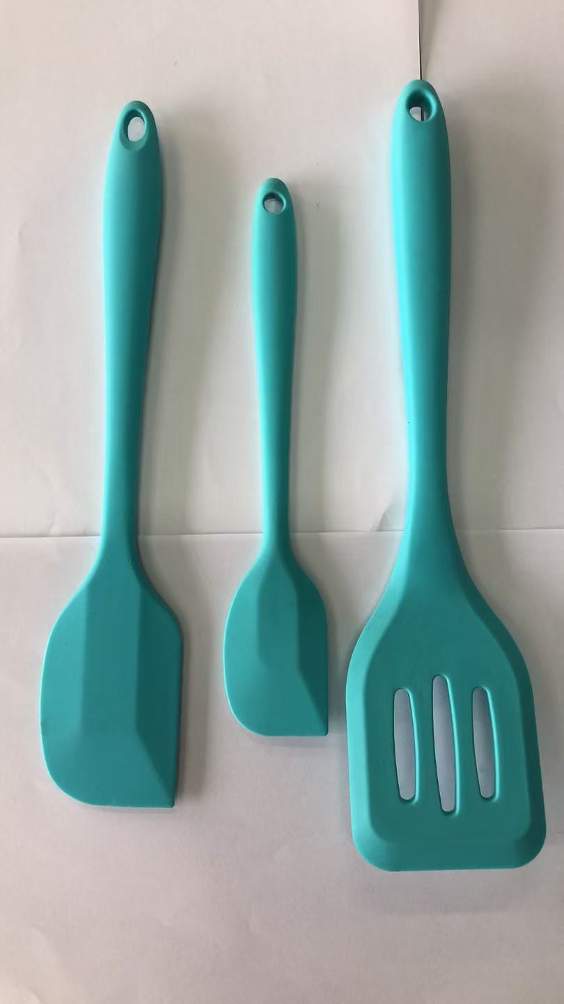 3-pieces silicone utensil set