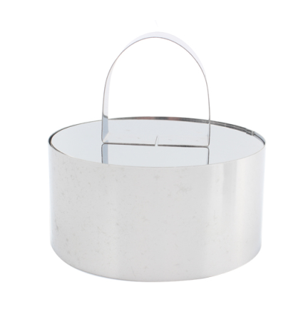 Stainless steel Mosse cake Ring with Lid