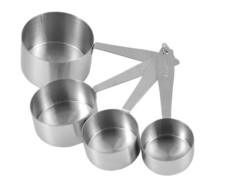 Stainless steel measuring cup