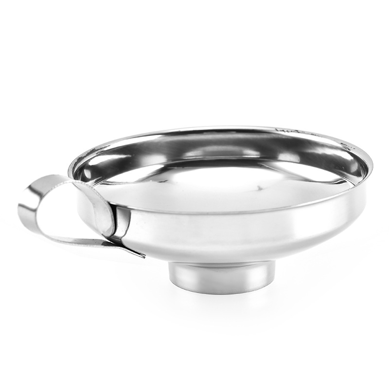 stainless steel wide-mouth funnel