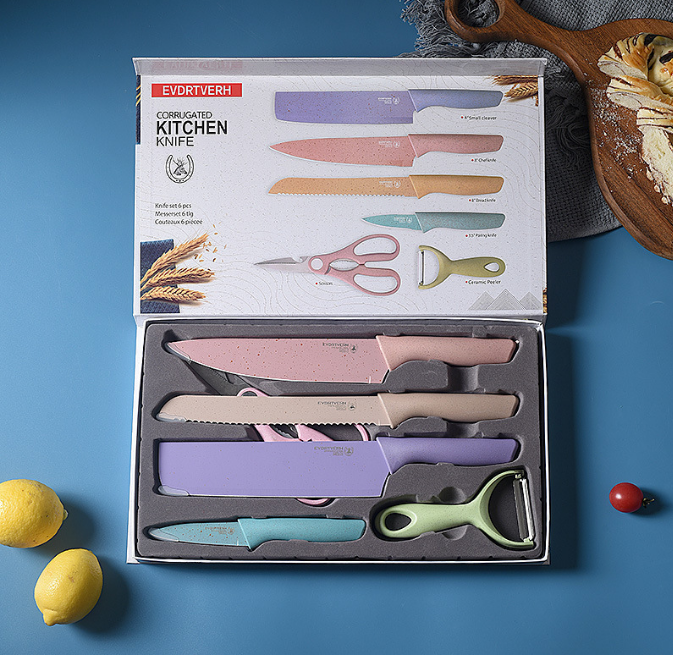 Colorful six-piece set