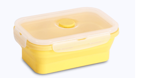 Silicone food storage container